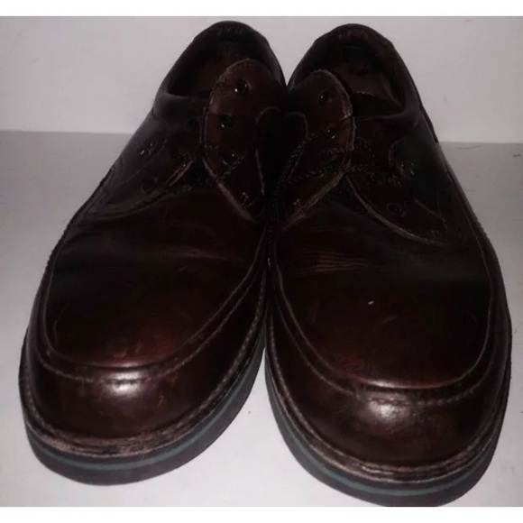 The Body Shoe 'Brown Leather oxfords Size 15M - Picture 2 of 4